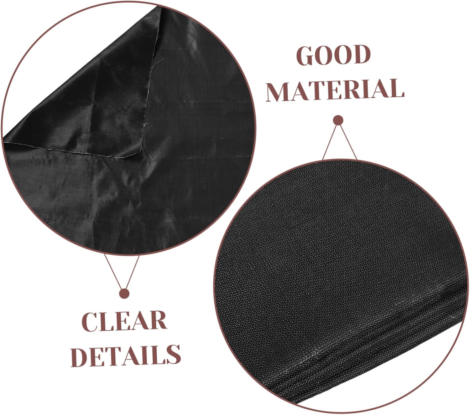Outdoor Fireproof Grill Mat Double Sided and Non Slip BBQ Floor Pad for Protecting Patios Decks and Grass from Heat Damage