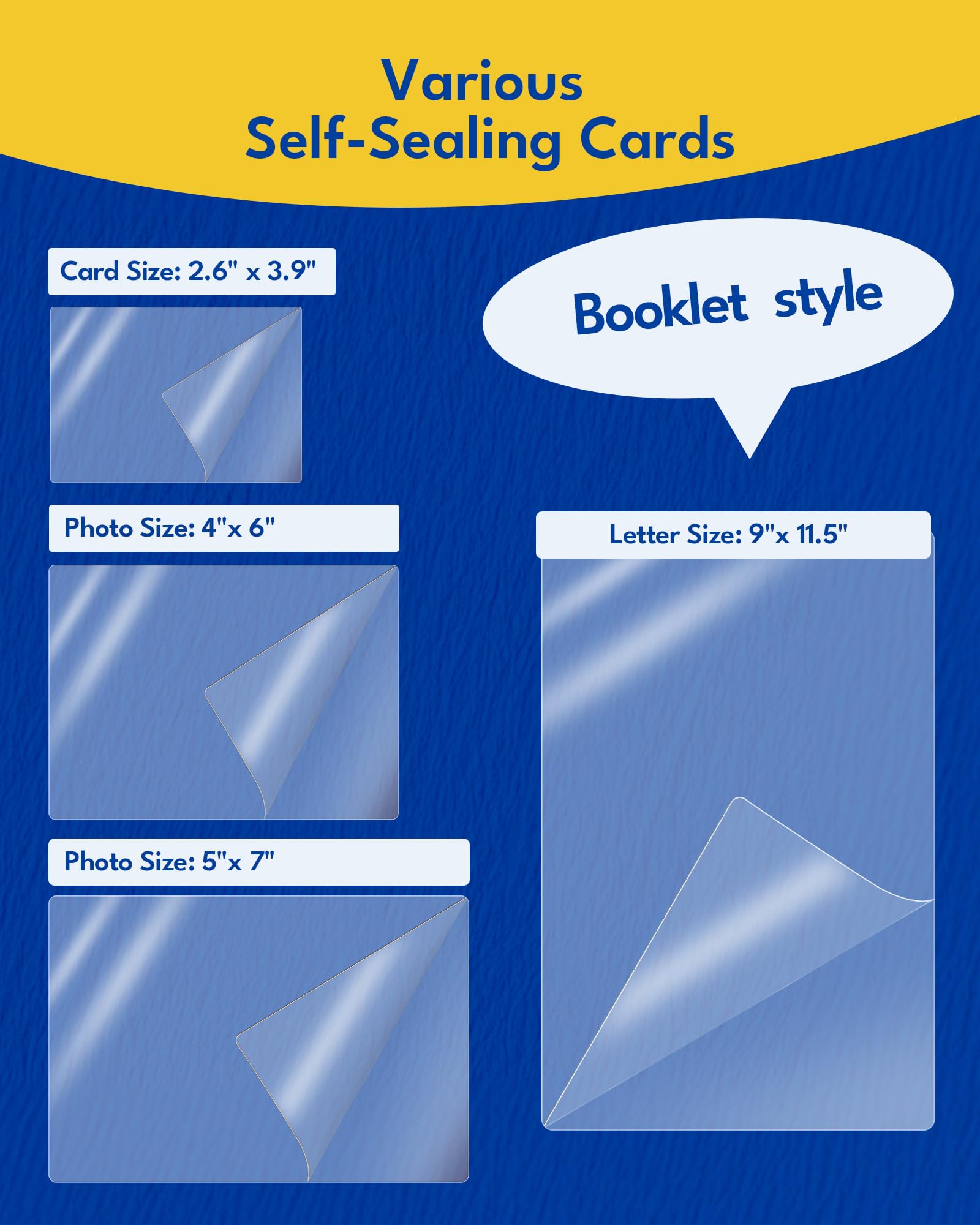 Laminating Pouches - 50 Pack for Business Cards -10 Laminating Pouches - 50 Pack for Business Cards -10