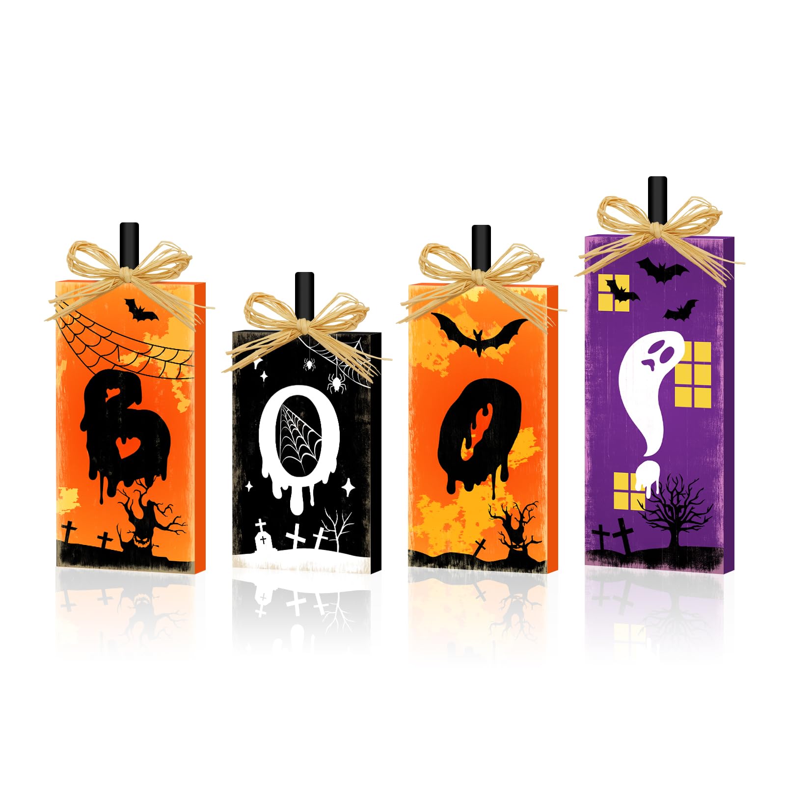Décoration de table de cimetière fantôme pour animer votre cuisine à Halloween