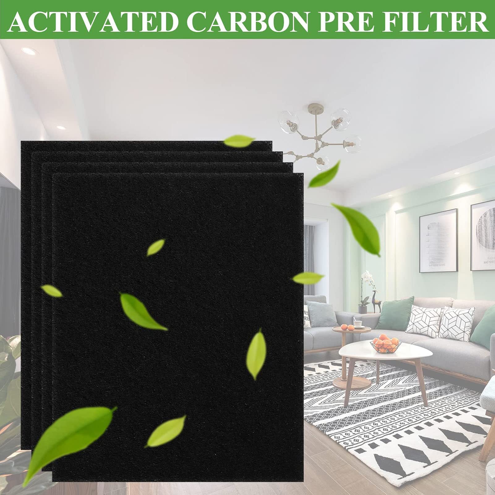 Kit filtro purificatore d'aria Filtro sostitutivo con tecnologia di costruzione a bassa densità a basso consumo energetico per