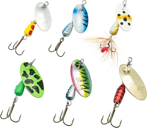 Miniatura 16 de Panther Martin Fishing Lures 6-Pack All Time Greatest Fish Catcher World Famous Spinning Lures in Value Kit Spinners for Trout, Salmon, Panfish