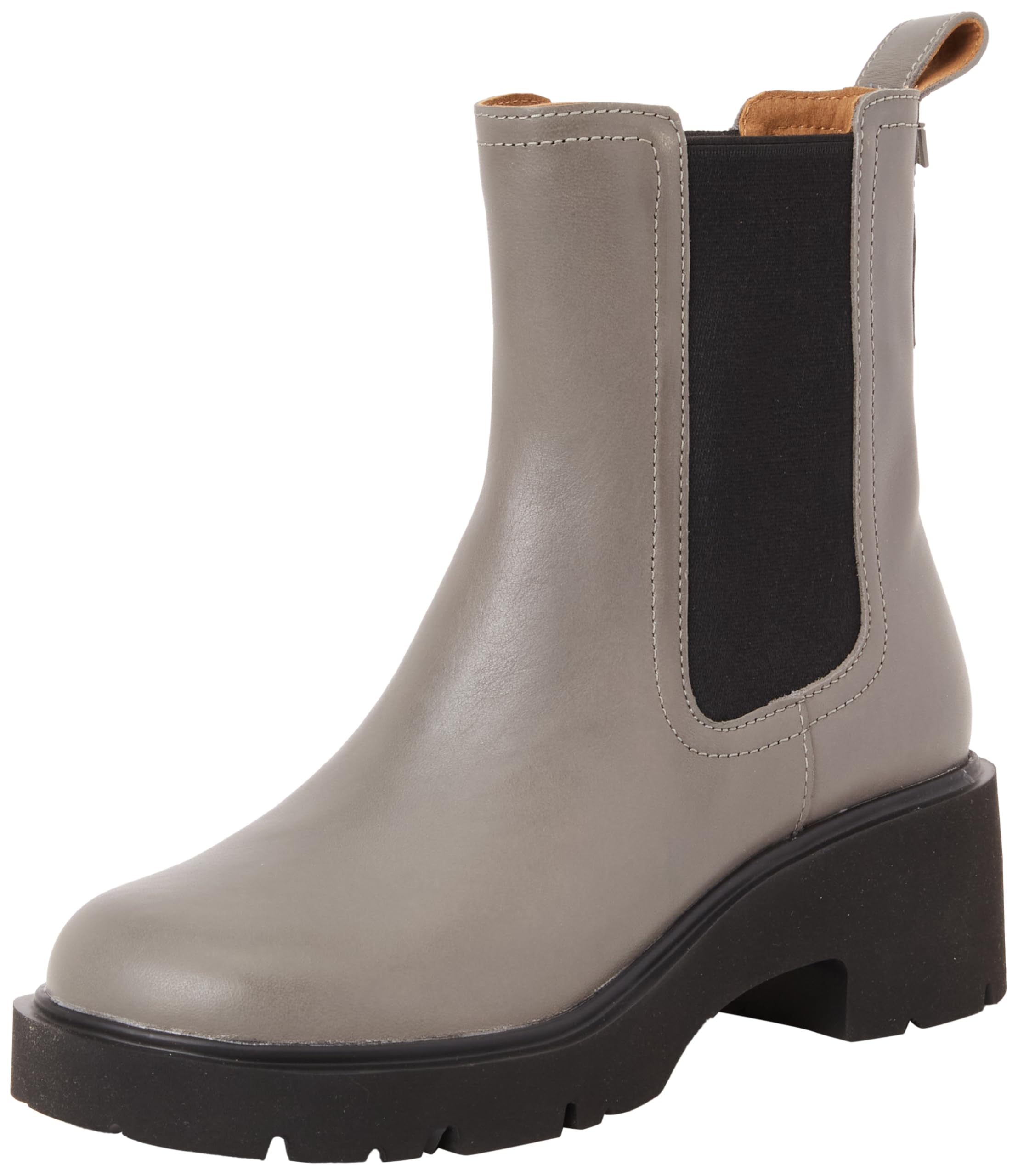 Camper Women's Milah K400575 Chelsea Bootie, Medium Gray 017, 6 UK