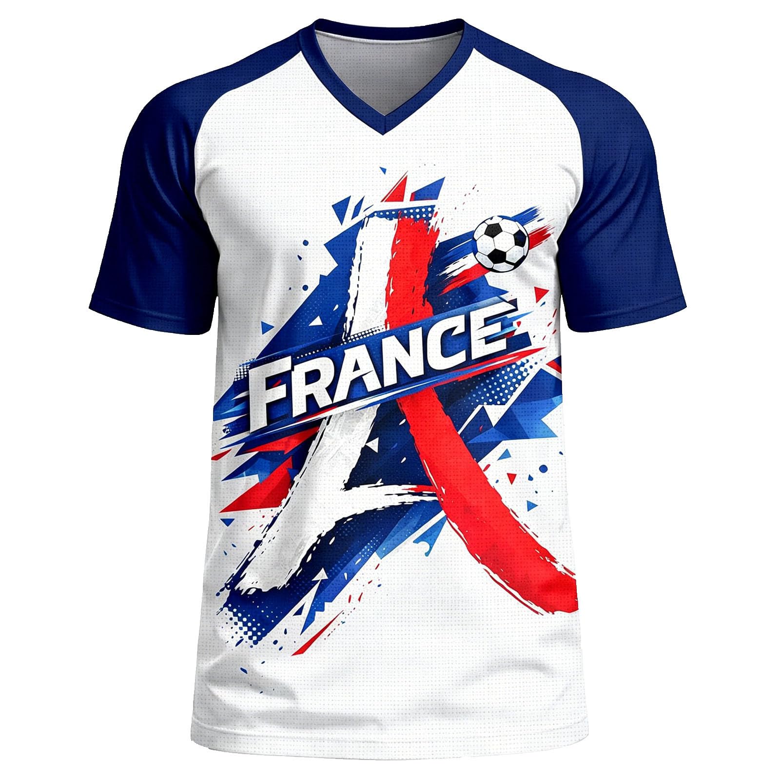 Mens T Shirt Football Fan Team Themed Graphic Shirts Crew Neck Short Sleeve Soccer Fan Tops Vintage Casual Tshirts Athletic Football Tees Training Matches and Casual Wear