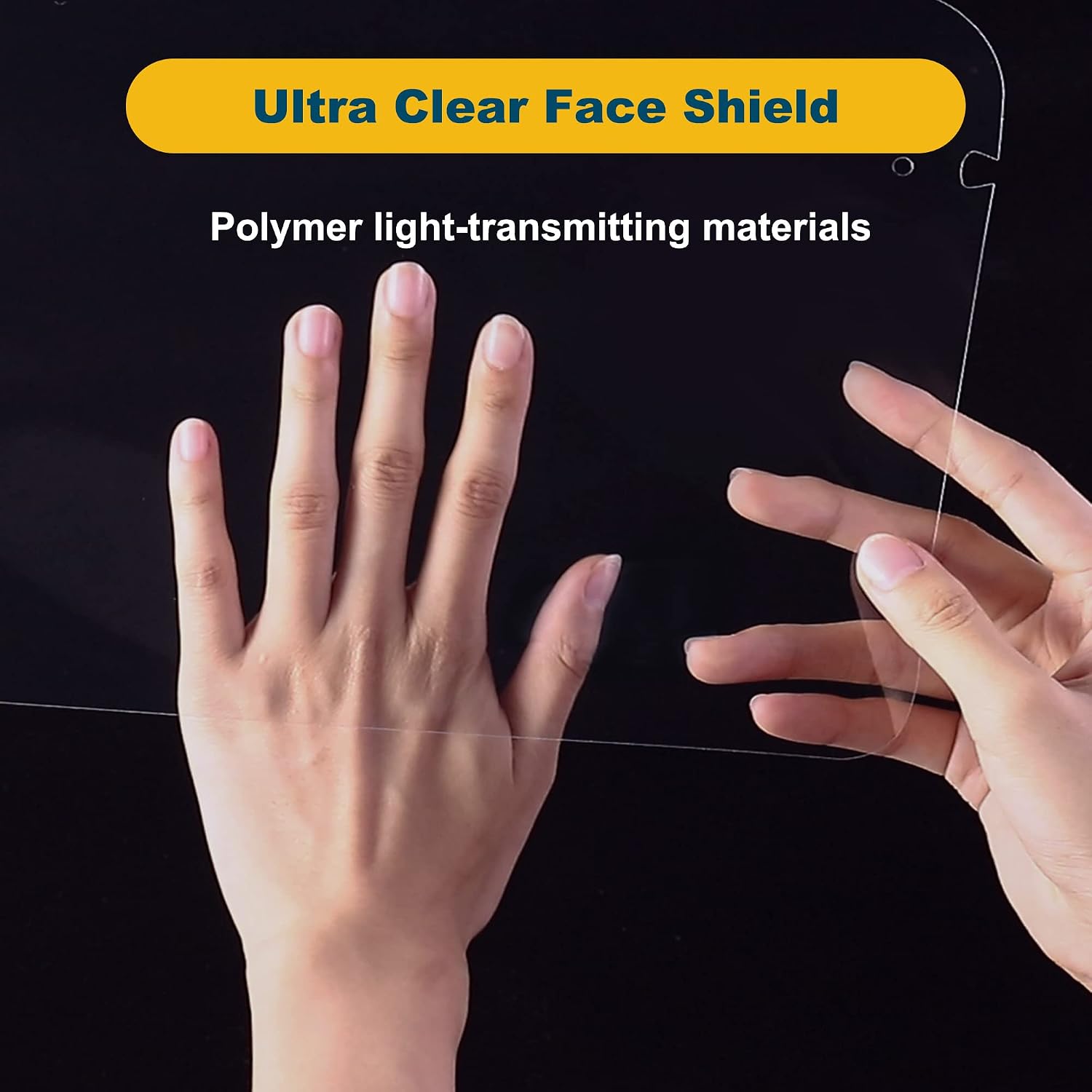 TOPMAX 10 PCS Safety Face Shields with Glasses Frames - Anti-fog Ultra Clear Protective Full Face Shields to Protect Eyes, Nose, Mouth for Women and Men, Windproof Dustproof, Droplet Splash Guard Transparent