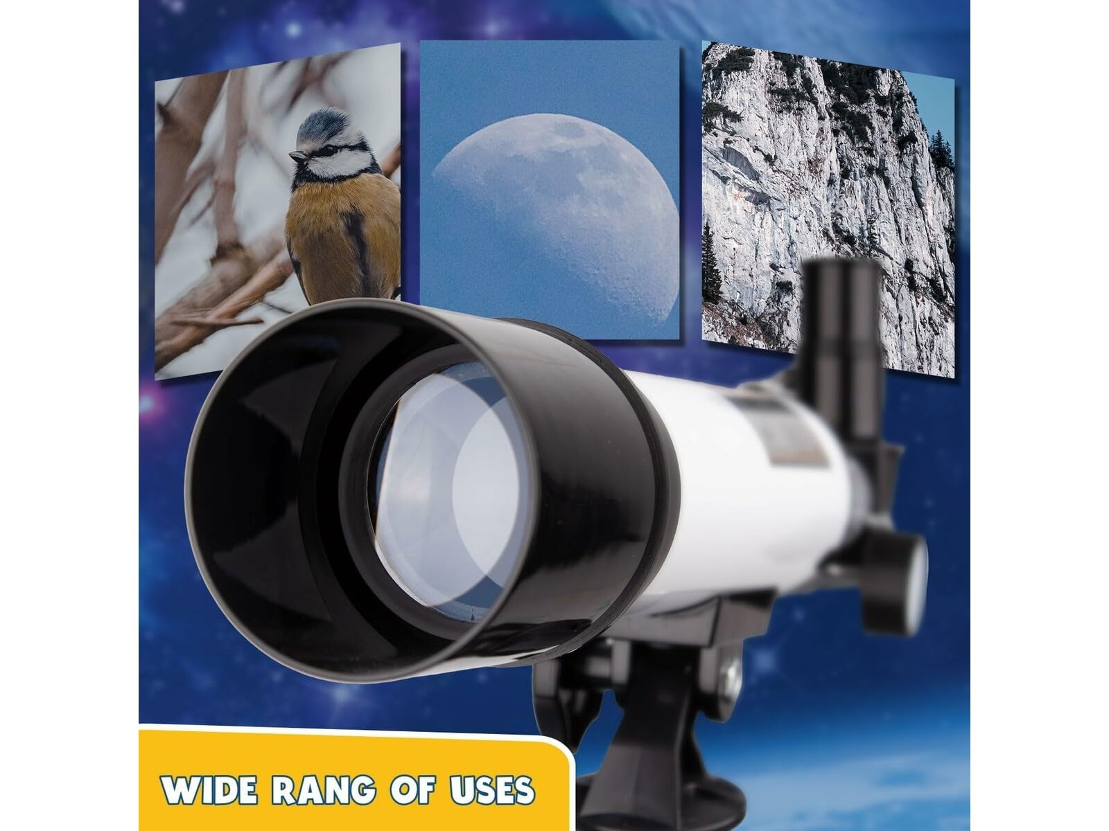 WORLD BRANDS- Telescopio - Novedad, Multicolor (1)