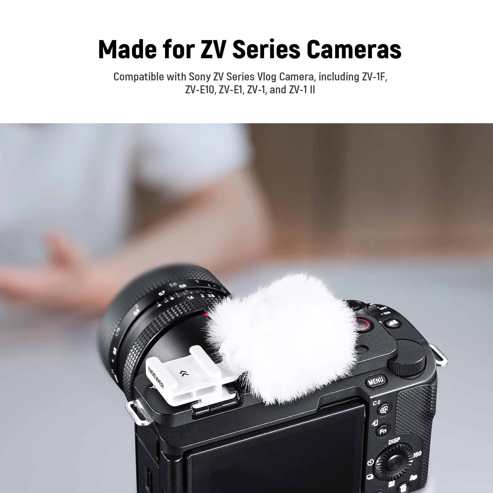 Amazon.co.jp: NEEWER ウィンドマフ ZVシリーズカメラ用 コールド