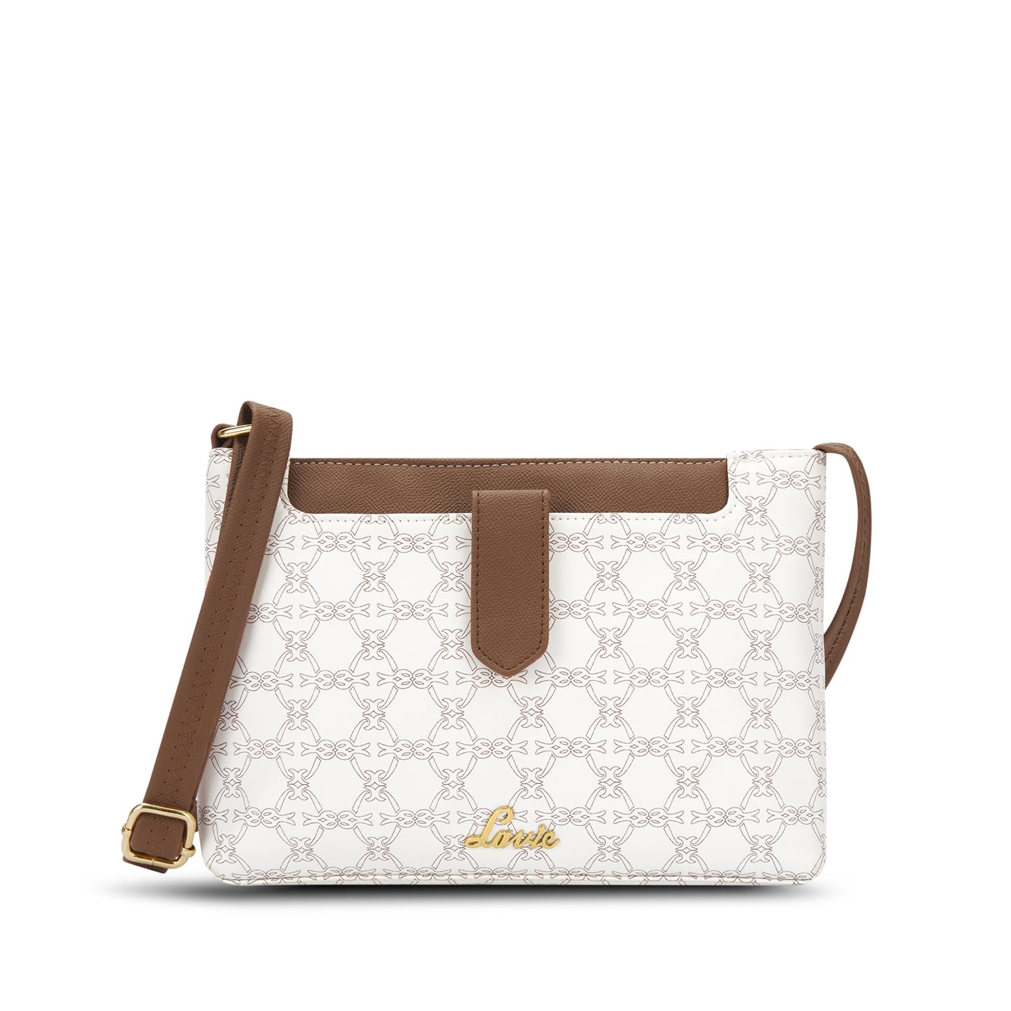 Women's Mono Keiko 2c Top Zip Cross Body Sling Bag | Ladies Purse Handbag | Gift for Women