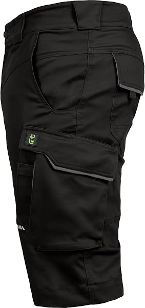Leibwächter Arbeitsshorts Herren Flex Line – Robuste Cargo Hose mit Taschen – Handwerker Shorts – Berufsbekleidung – Multifunktionshose mit Reflektoren - 5