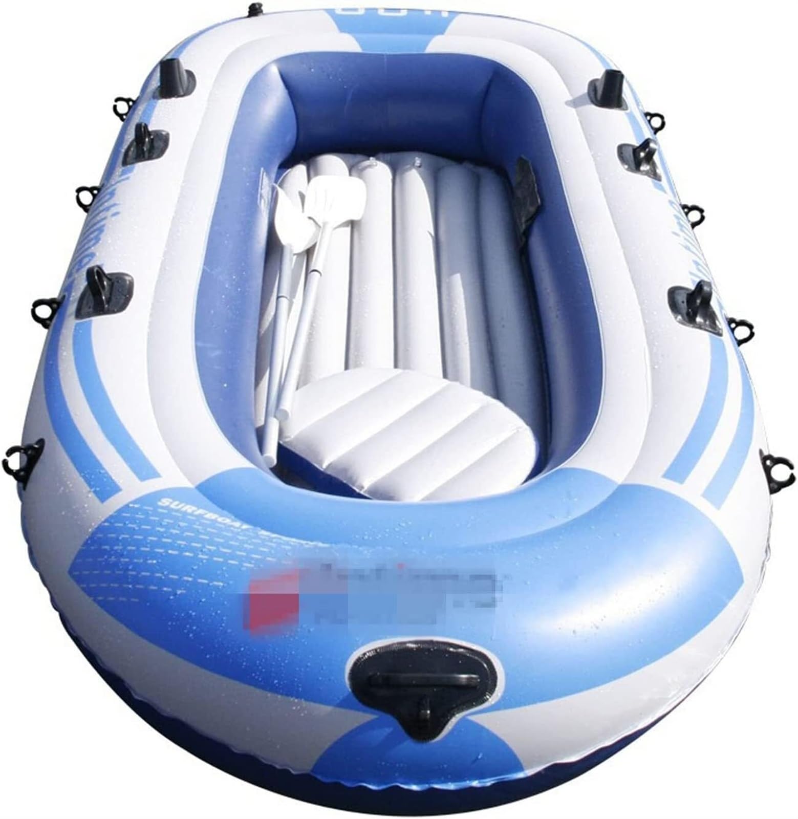 Bateau gonflable portable kayak de voyage 2 personnes en PVC