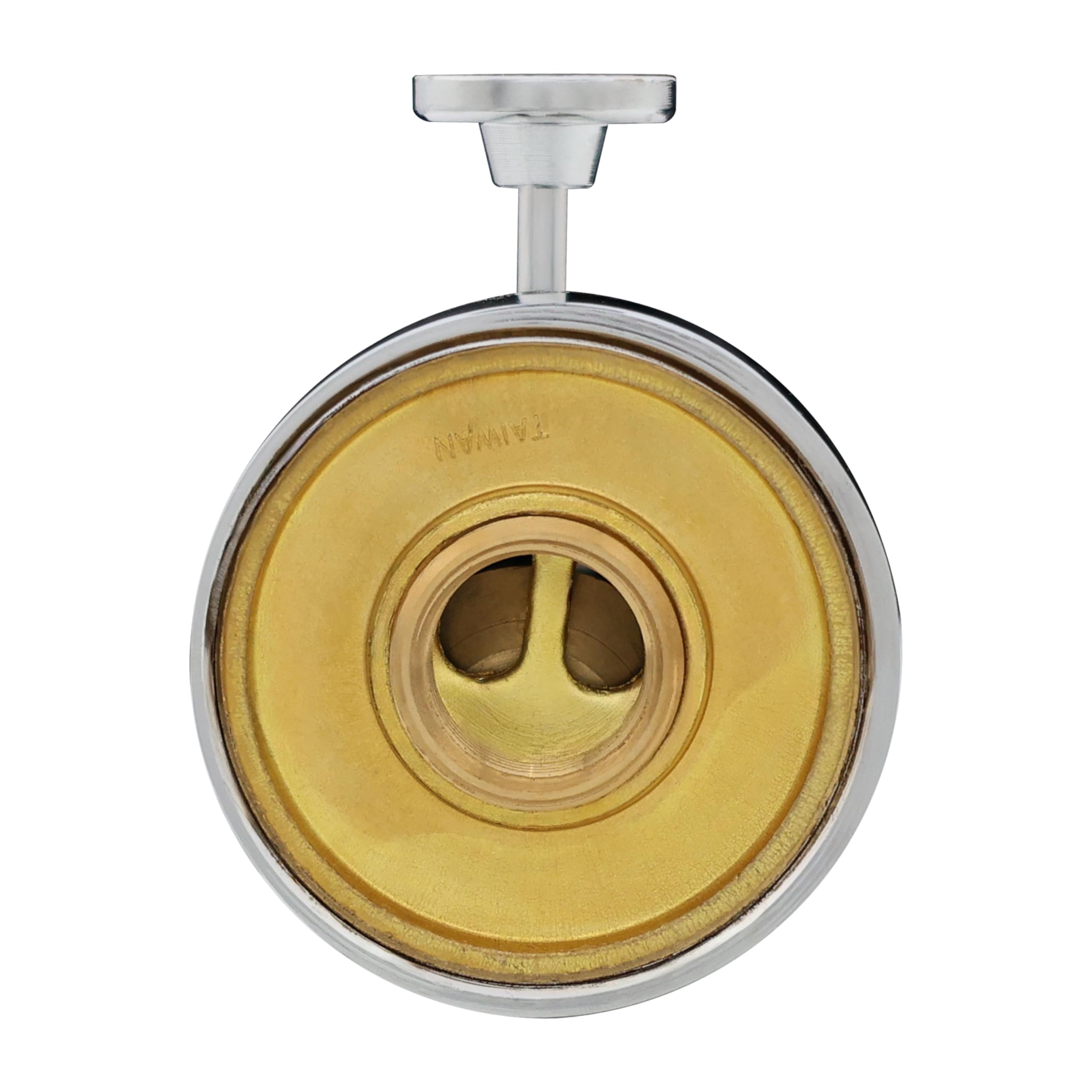 Westbrass D3111-26 mosiężna wylewka tylnej wanny rozdzielającej, polerowany chrom