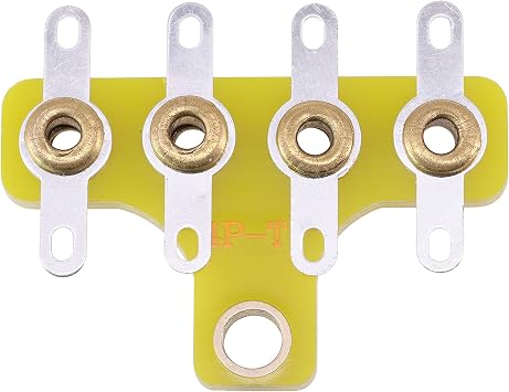 5PCS Turret Lug Board Audio Tag Strip Tag Board Terminal Lug Board For Audio Vintage Tube Amplifier DIY T-4P Turret Lug Board