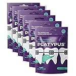 Platypus Orthodontic Flossers for Braces, 30 Count (Pack of 6), Ortho Picks for Adults & Kids, Fits Under Arch Wire, Non-Damaging, Encourage Flossing Habits