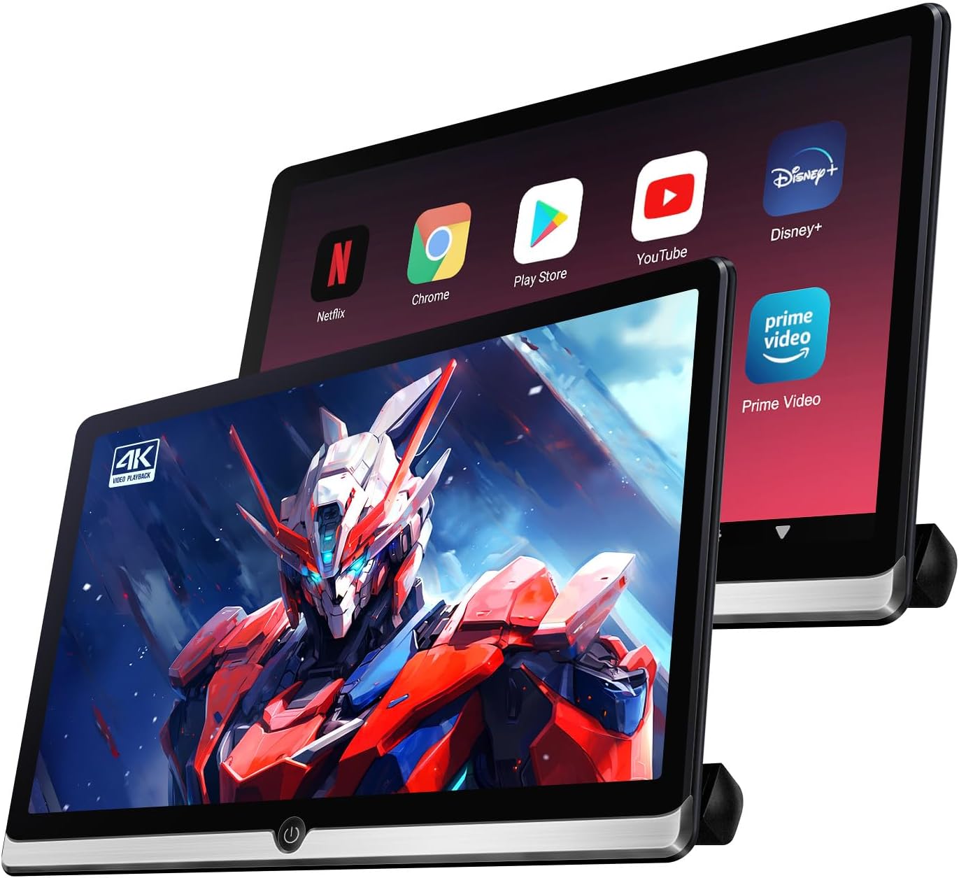 14 inch 4K Android 11 Portable Car TV Headrest Monitor Rear Entertainment Sys...