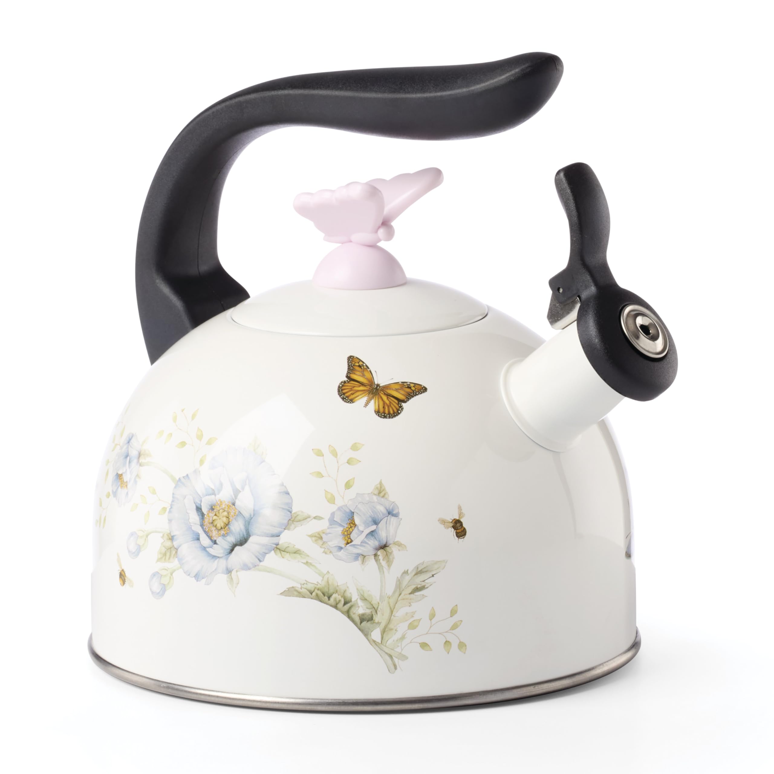 Lenox Butterfly Meadow Tea Kettle - 84.5oz -4