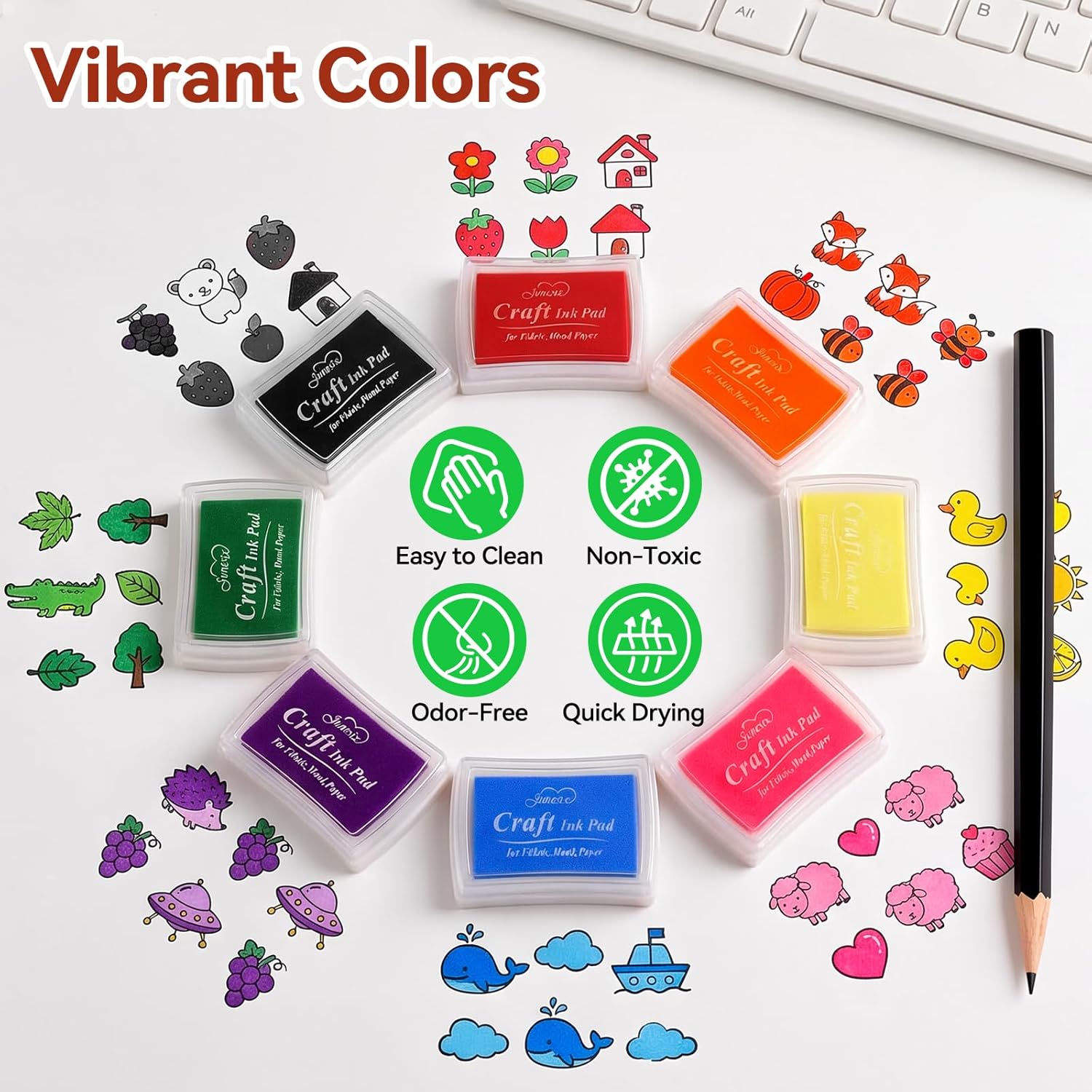 WAYCOM 18Pcs Linoleum Blocks for Printmaking: Linocut kit with Tools & Ink - 4x6 Rubber Carving Blocks - Art Craft Supplies for Beginners & Hobbyists - Gifts for Christmas/Birthday/Art Enthusiast