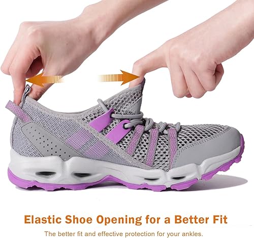 Miniatura 5 de MAINCH Zapatos de agua de senderismo para mujer, de secado rápido, para deportes al aire libre