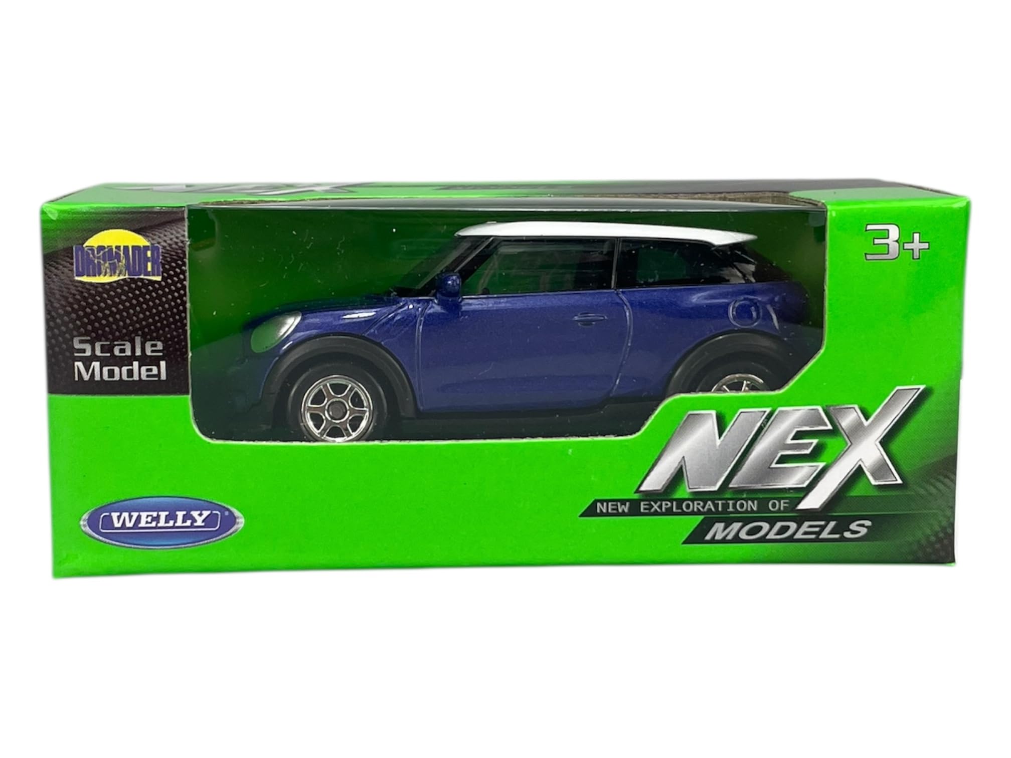Welly Car Model Compatible with Mini Cooper S Paceman Blue Approx