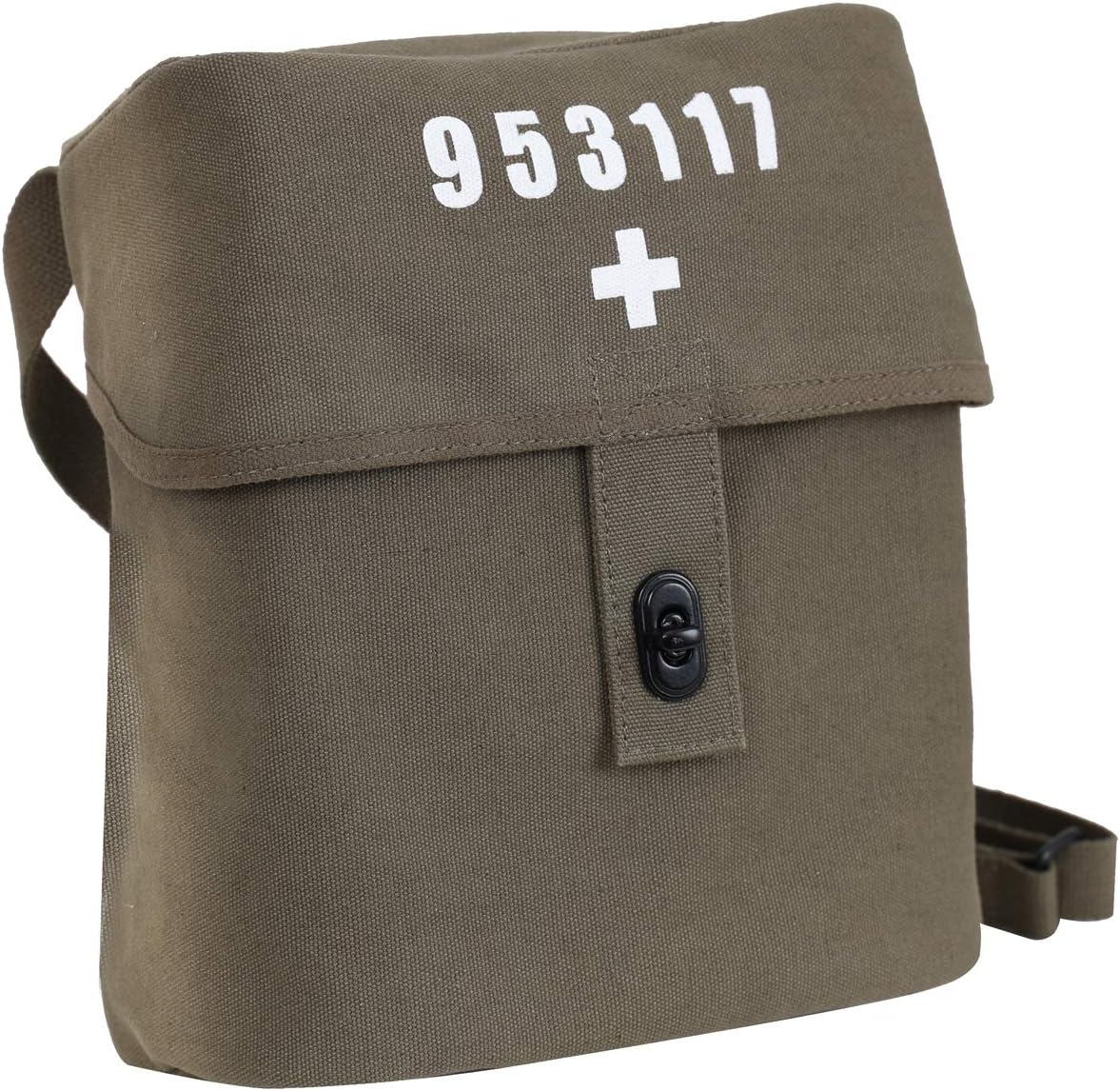 Rothco 8111: Swiss Military Canvas Shoulder Bag