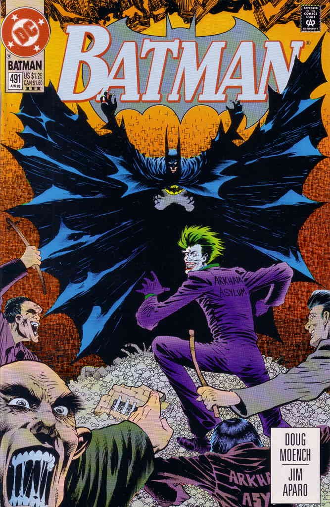 Amazon.com: Batman #491 (3rd) DC | Comic Book Joker Kelley Jones