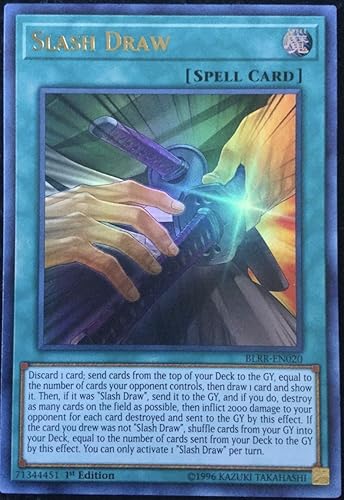 Yu-Gi-Oh! - Juego de 3 sorteos - BLRR-EN020 - Ultra raro - 1 edición - NMM