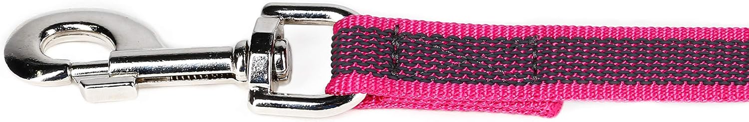 Color & Gray Super-Grip Leash with Handle, 14 mm x 5 m, Pink-Gray - Image 4