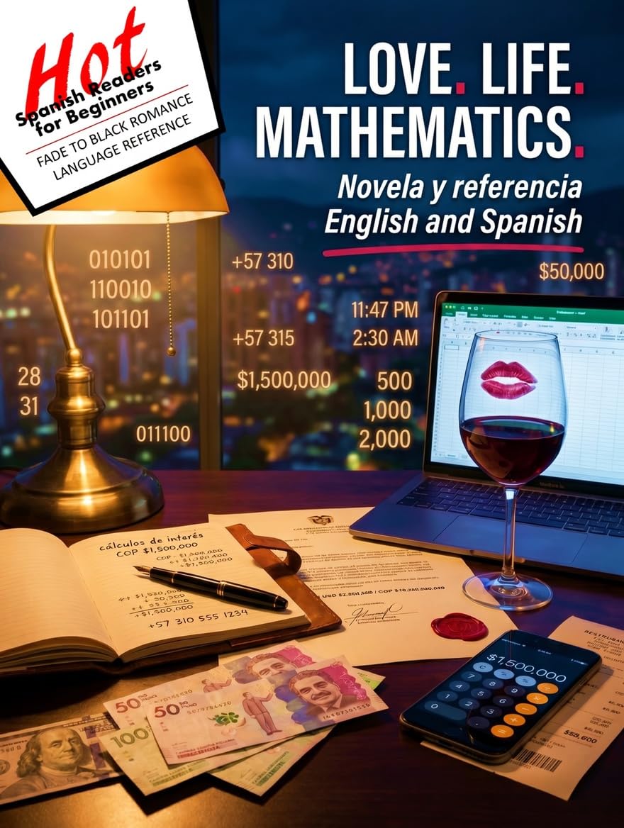 Love. Life. Mathematics.: Novela y referencia in English and Spanish (Hot Spanish Readers: Romance line)