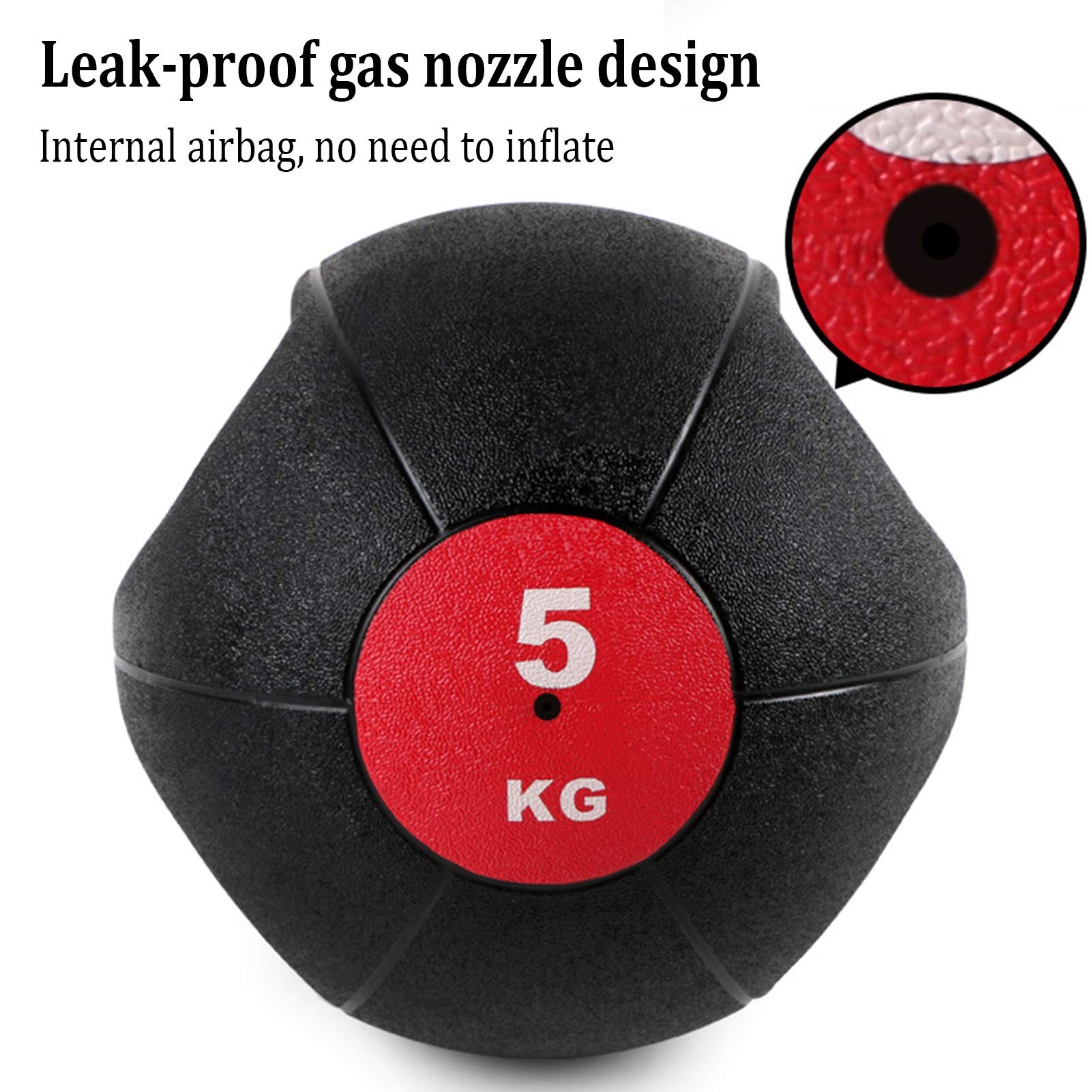 Medizinbälle Hua Medizinball 5kg / 11lbFür Für Erwachsene Fitness, Outdoor-Kernstärke Box-Training Sporttraining-Geräte, Geeignet Für Muskelausbildung