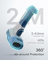 Vista 5 de Inateck Escáner de código de barras Bluetooth, escáner de código de barras inalámbrico 2D, adaptador Bluetooth 5.0 y 2.4Ghz, lector 3 en 1, soporte