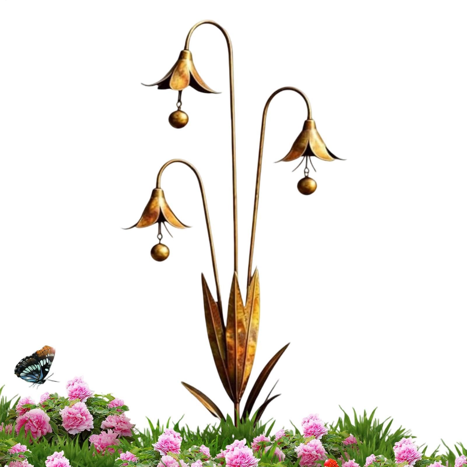 Piquets de jardin décoratifs en métal de qualité supérieure pour cour