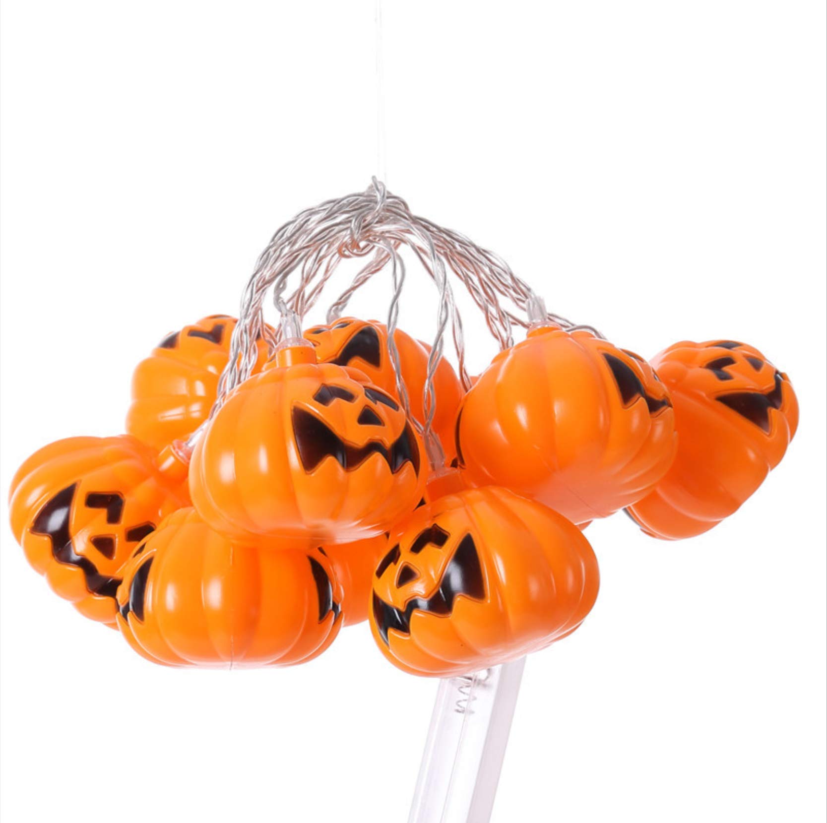HaoL Halloween Pumpkin String Lights，Waterproof Decorative Lamps for Indoor and Outdoor Garden, Yard, Patio, Xmas Tree, Party,Festival, Home Decoration