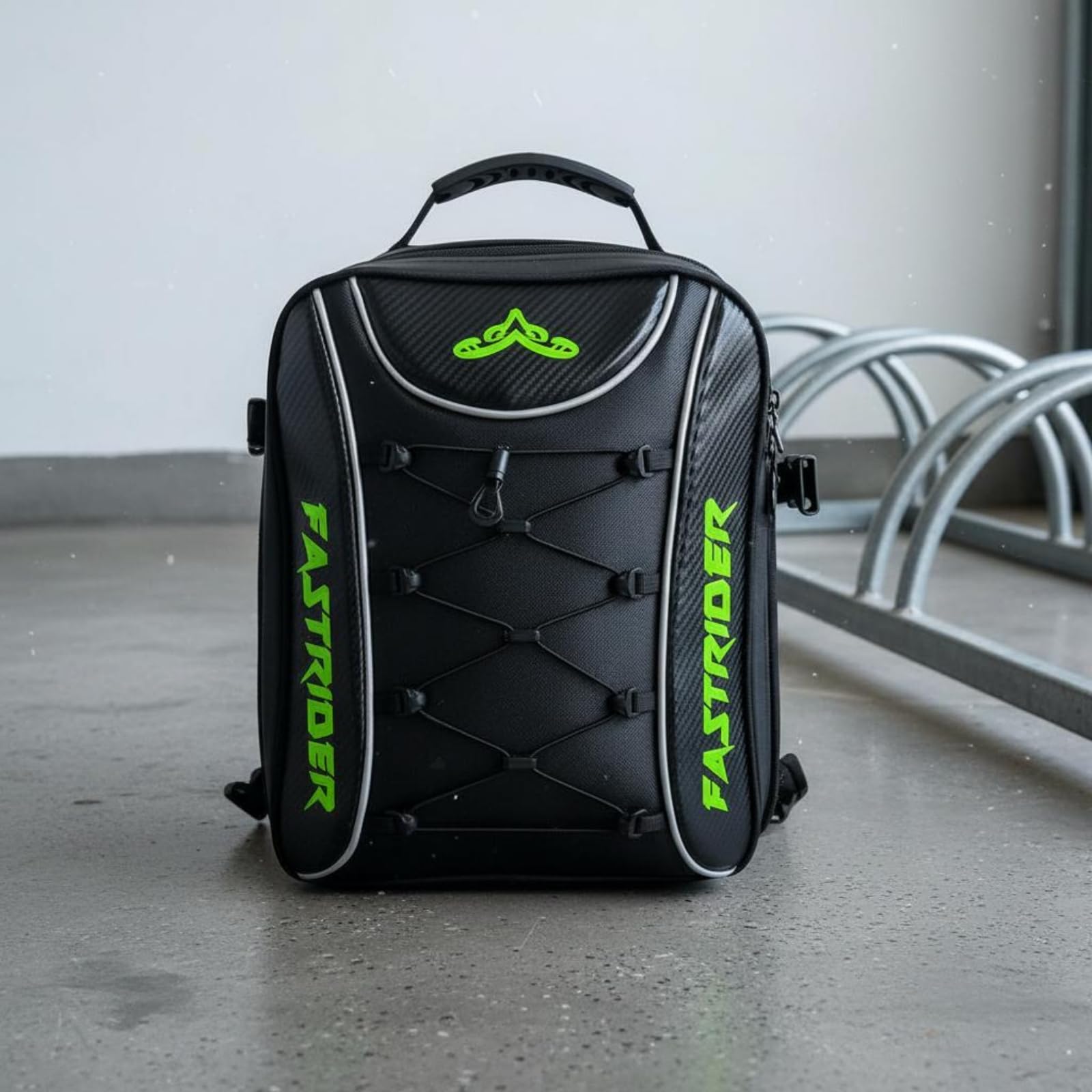 Borsa Espandibile Strutturata Bagaglio Viaggio Riflettente per ciclisti