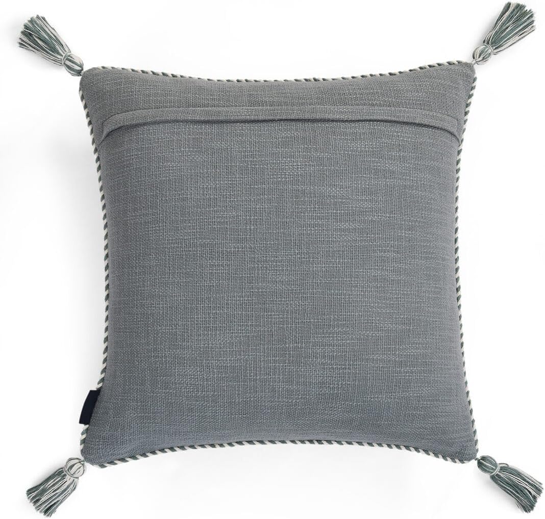 Pendleton Decorative Pillow - 100% Cotton Hypoallergenic Breathable Plush Soft Comfortable Luxury Home Decorative Pillow, (20" x 20", Carico Lake)