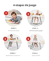 Vista 3 de Centro de actividades Skip Hop para bebés, con tres estaciones, multifunción, para niños de 4 meses