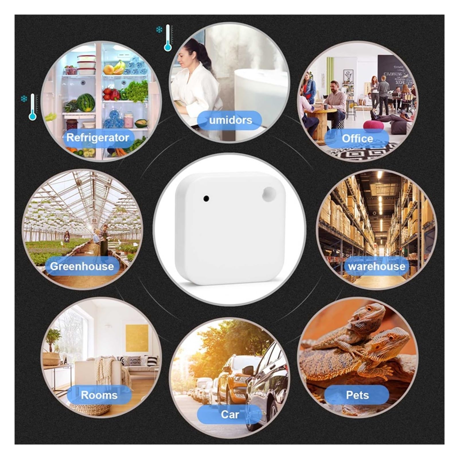 Bluetooth Compatibile Temperatura E Amp; Sensore Di Umidità Strumento Smart Home Registratore Dati Wireless Termometro Amplificatore Ｈigrometro Preciso Veloce Monitoraggio In Tempo Reale