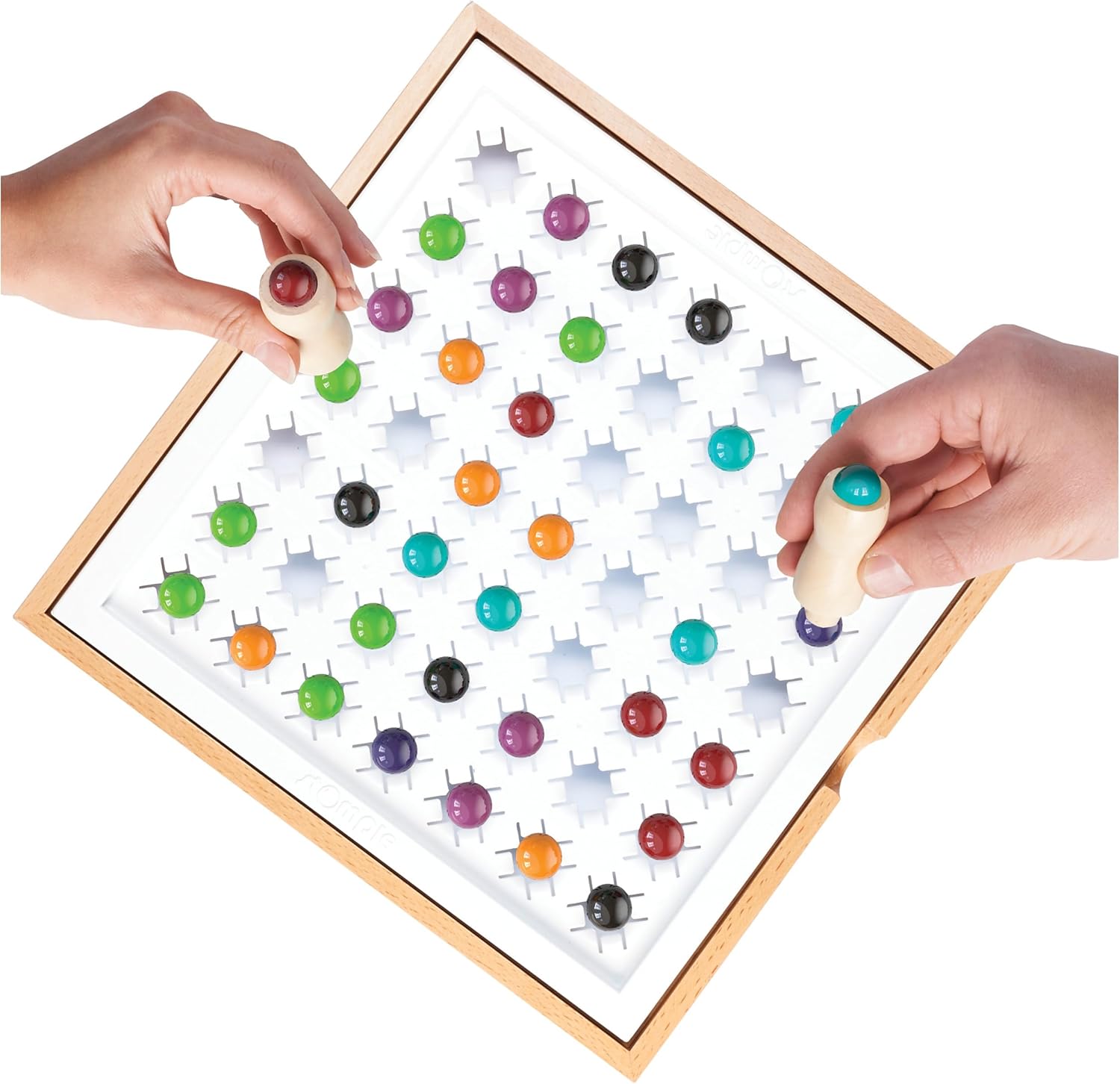 Stomple Game by Marbles Brain Workshop, Fun Strategy Game for Kids Aged 8 and up