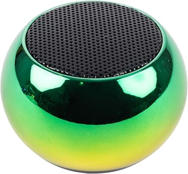 Micro Blaster Wireless Bluetooth Speaker - Immersive Surround Sound, Dual Speaker Pairing, Compact Design, Rich Bass and Crystal Clear Audio, Long Battery Life Green
