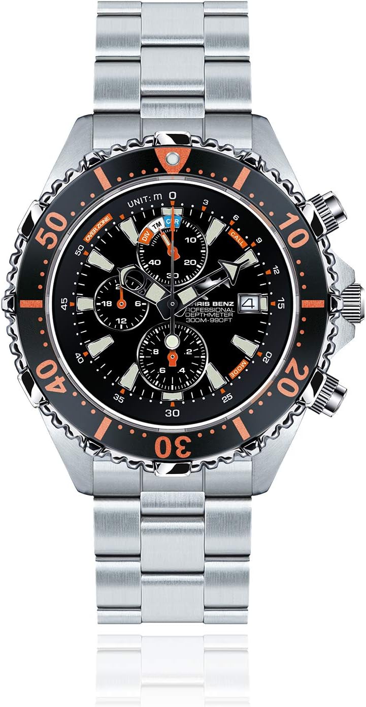Diving Watches Chris Benz Depthmeter Chronograph 300m Chris Benz