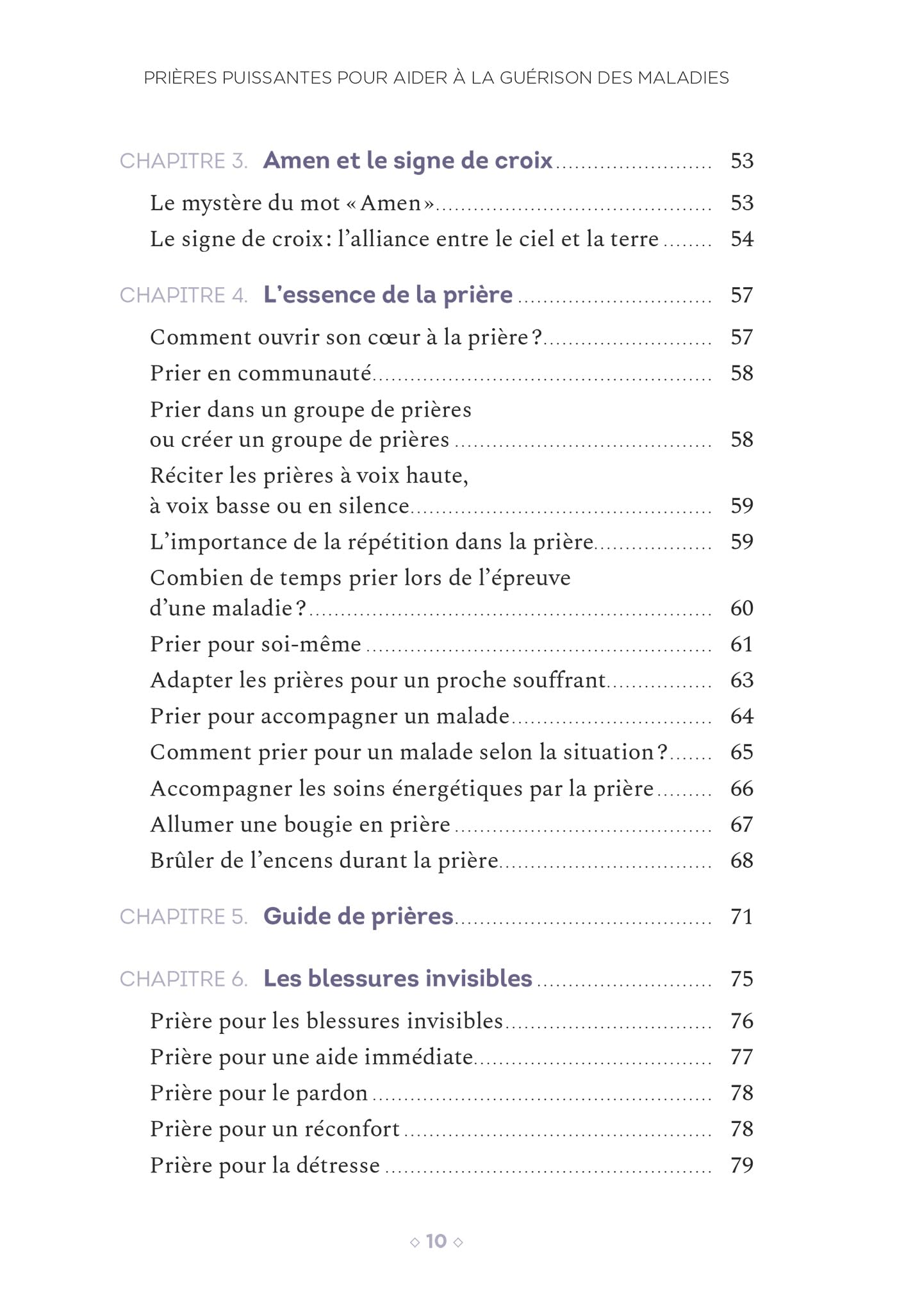 Prières puissantes - Pour aider à la guérison des maladies