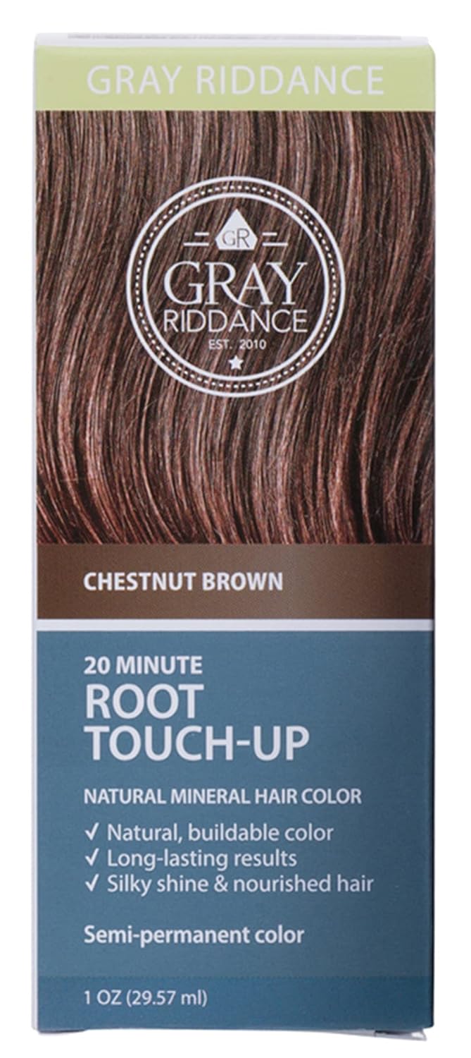 Gray Riddance 20Minute Root TouchUp DIY Hair Root Touch