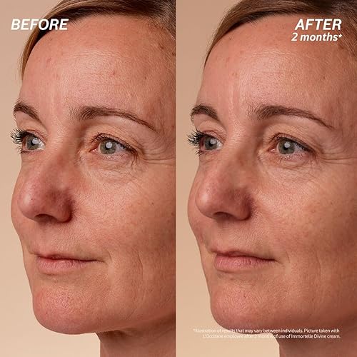 Miniatura 4 de L'OCCITANE Immortelle Divine Crema Reafirmante para la Cara: Nuestra Crema #1, Mejora las arrugas, Piel Suave, Hidratante Diario para un Resplandor