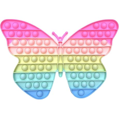 Butterfly Popper Fidget Toy by Fenrici Keeps Your Child Focussed