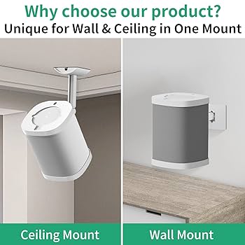 Amazon.com: notiela Speaker Wall Mount and Ceiling Mount for