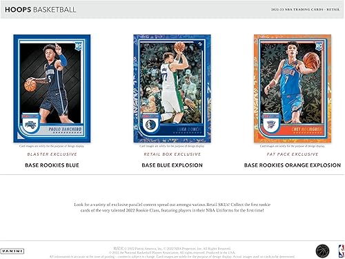 Miniatura 2 de 2022-23 Hoops Nba Basketball Retail Box 24 paquetes por caja, 8 tarjetas por paquete, caja sellada de fábrica