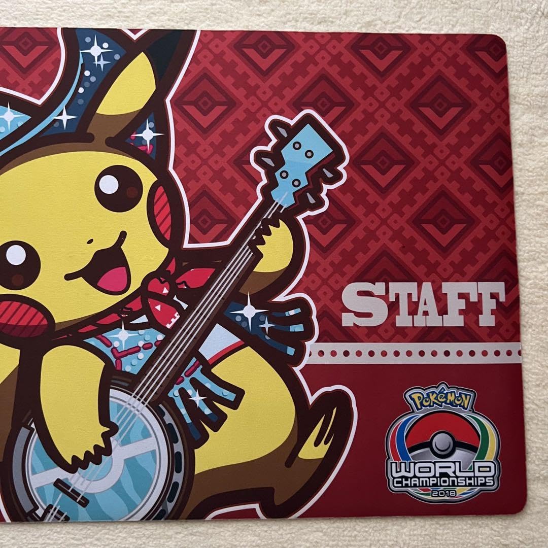 ナッシュビル ポケモン ピカチュウ Staff プレイマット