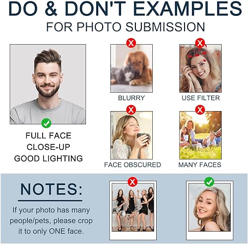 Miniatura 7 de Almohada facial personalizada de Navidad, diseño de ángeles, almohada de terciopelo de melocotón de doble cara, regalo divertido para amantes de las