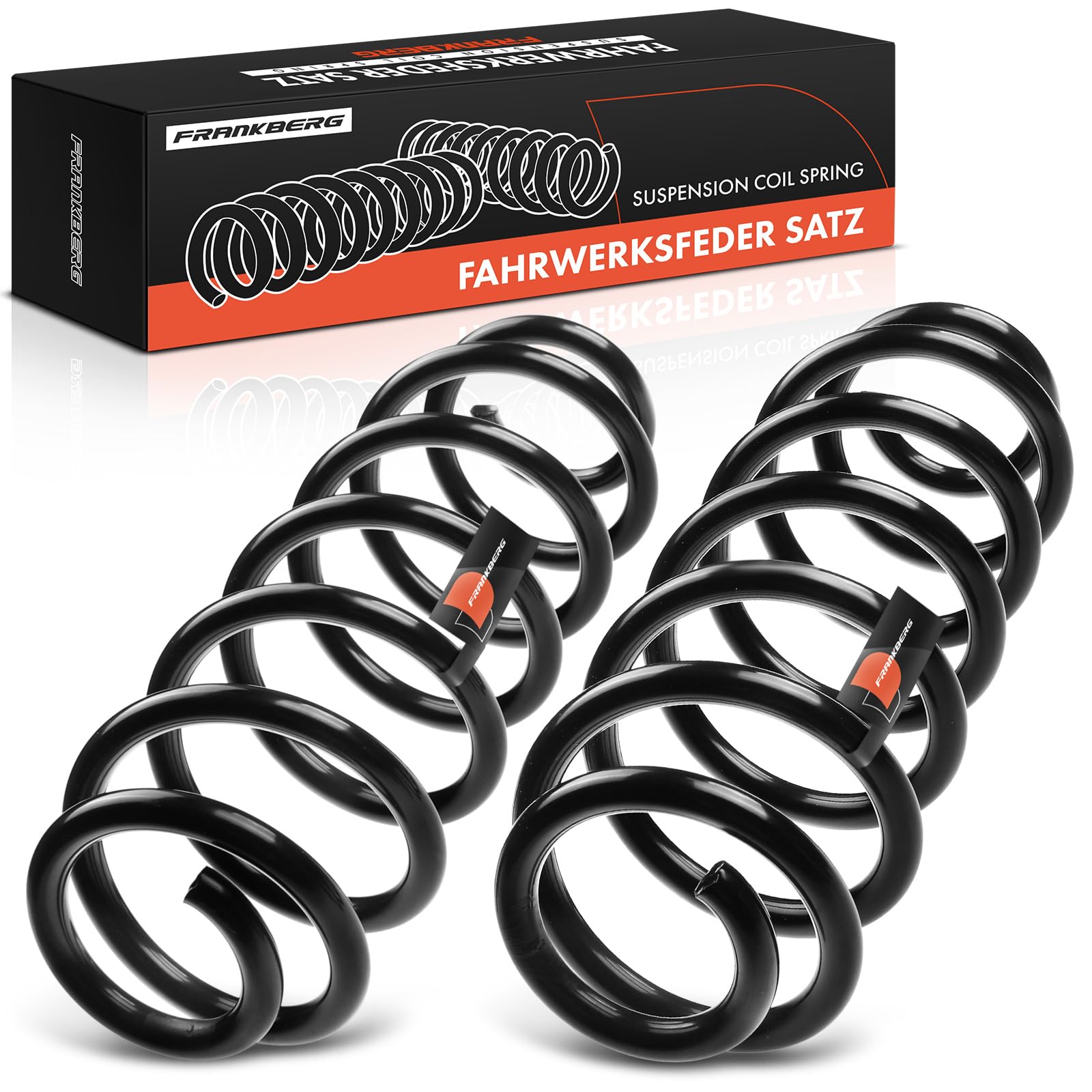Frankberg 2x Ressort de suspension Compatible avec 3008 MPV 0U 1.6 THP 2.0 HDi 150/BlueHDi 150 2.0 HDi 2009-2016 Remplacer# RA6145,5102H2