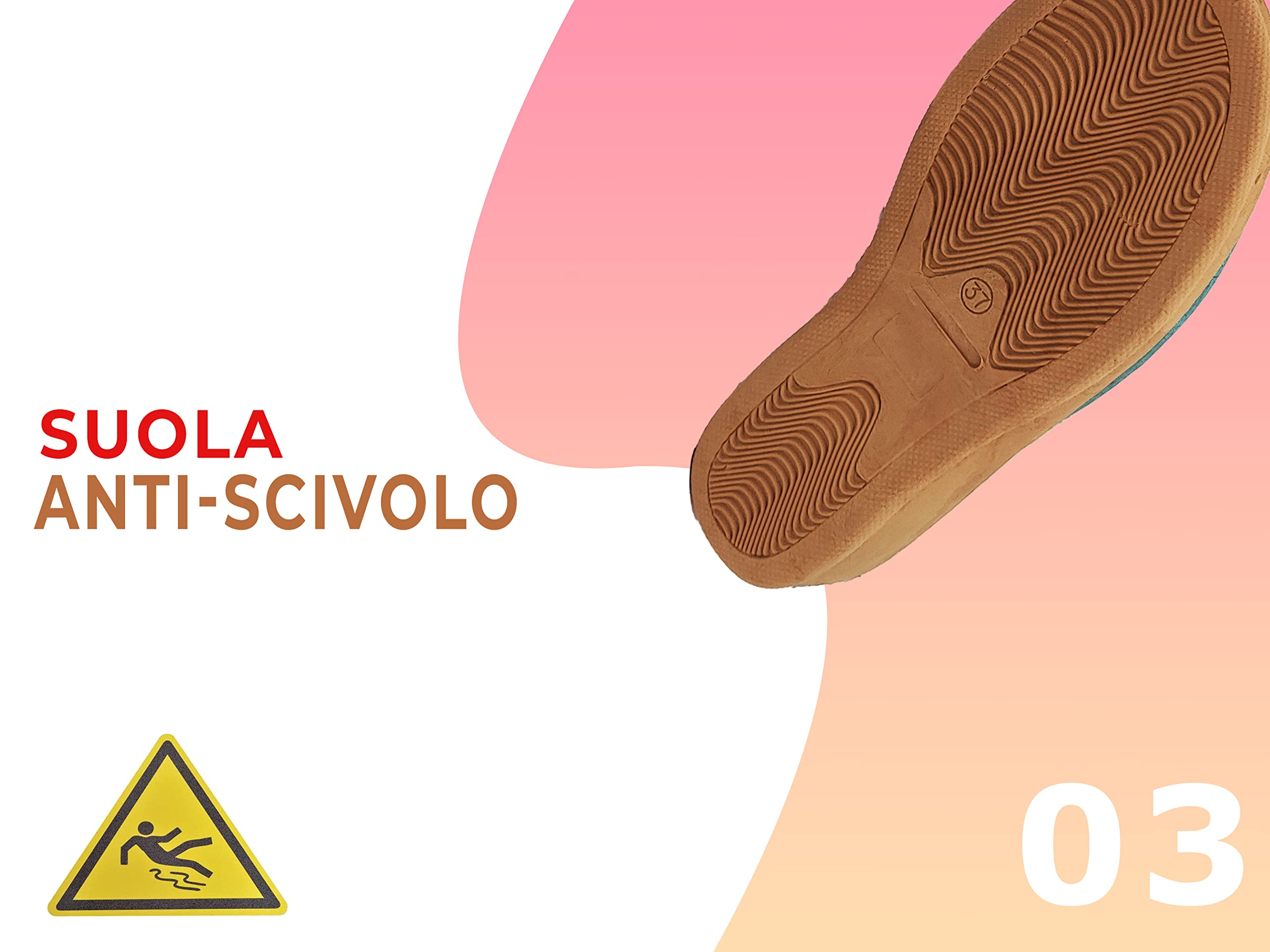 Amix Le Sugherine Originali Ciabatte Donna Estive, Sandali Fascia con Zeppa Comode Meravigliose Ciabattine da Casa in Sughero Ortopediche per Estate, 100% Ecosostenibili