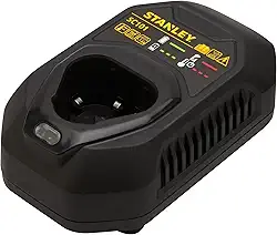 Stanley Carregador Profissional 12V, Ideal para Carregamento de Parafusadeiras, Modelo SC101, Bivolt