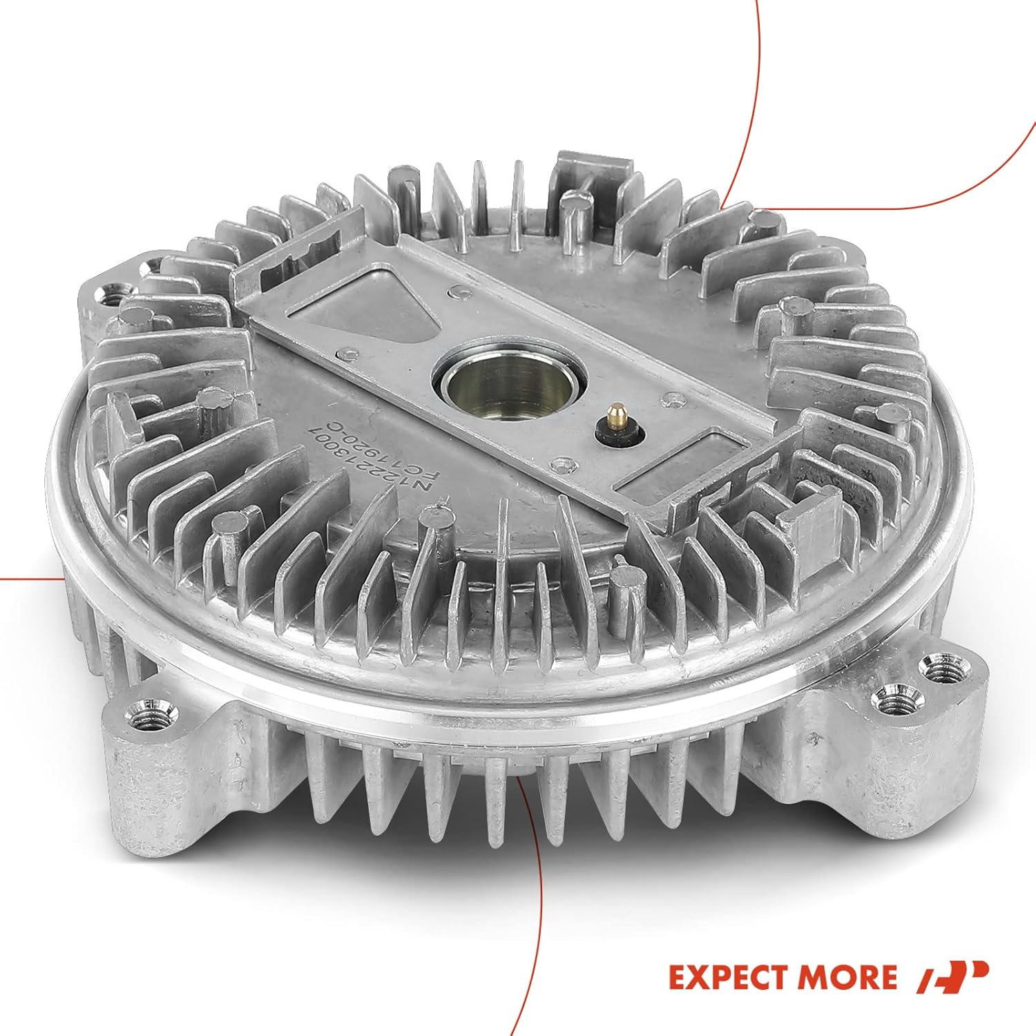A-Premium Engine Cooling Fan Clutch Compatible with Mercedes-Benz E420 1994-1995, E500 2014, 400E/500E 1992-1993, 4.2L 5.0L Replace# V30041628