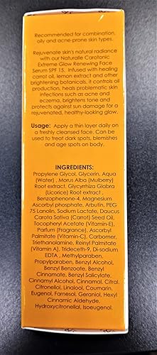 Miniatura 8 de MAKARI Naturalle Carotonic Extreme Glow Skincare Bundle  Crema facial renovadora, suero iluminador y loción corporal  Ilumina, hidrata, combate el